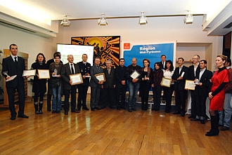 Remise des troph&eacute;es