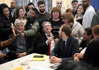 Jean-Luc Mélenchon à Toulouse pour soutenir le candidat LFI à la Mairie