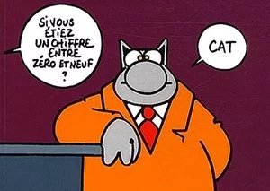 Le Chat de Geluck fait ses maths au Museum de Toulouse, le 30 novembre