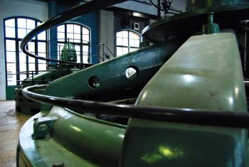 La salle des machines du Bazacle.