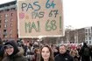 30 janvier. Réforme des retraites : acte II. À Toulouse comme ailleurs, les rues sont noires de monde. La jeunesse, très mobilisée, est présente en masse.