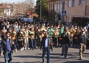 Près de 8.000 Toulousains pour un nouvel hommage aux victimes des tueries