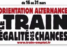 Le Train de l'égalité des chances fait escale à Toulouse, le 22 mars