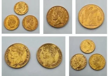 VENTE COLLECTION DE MONSIEUR A - PARTIE II MONNAIES OR ROMAINES, ROYALES, MODERNES & ETRANGERES