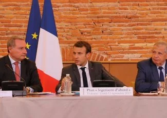 Depuis Toulouse, Emmanuel Macron préconise un changement de philosophie sur le logement social
