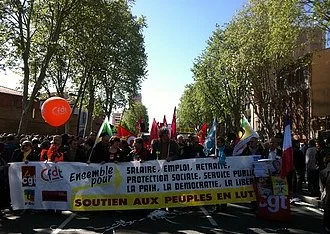 À Toulouse, près de 25.000 personnes pour un 1er mai à la campagne