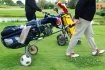 Toute au long de cette journée, les golfeurs auront parcouru plusieurs kilomètres.