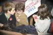 La salle de la fédération de Haute-Garonne du PS, rue Lancefoc à Toulouse, se remplit à vive allure, quelques minutes avant les résultats. 