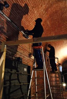 Les coulisses de l'exposition photographique de Jean-Louis Sarrans (« Demain, même heure ») inaugurée le 22 octobre à la Galerie de l'oeil.