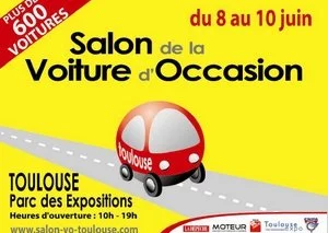 Le Salon de la voiture d'occasion de Toulouse, du 8 au 10 juin