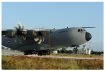 L'A400M décolle de la caserne de Francazal lors d'un vol d'éssai