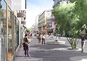 Rue d'Alsace-Lorraine : Le chantier n'empêche pas le business dans l'artère toulousaine