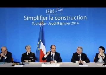 François Hollande donne le coup d'envoi à la construction de 700 logements à Toulouse
