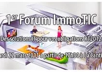 Forum ImmoTIC et GreenCamp, le 22 mars