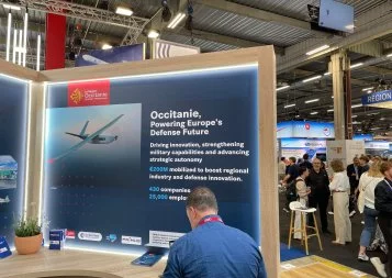 Au salon du Bourget, l'Occitanie se veut être un acteur clé de la défense