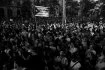Manifestation à Barcelone lors de la journée de grève suite au referendum sur l"indépendance de la Catalogne.
