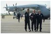 Premier atterissage de l'A400M sur les pistes toulousaines du site d'Airbus