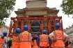 31 août. Chantier hors-normes : le Monument aux morts de Toulouse, pesant 950 tonnes, est déplacé de 30 mètres. De nombreux curieux assistent à ce spectacle impressionnant. L'édifice retrouvera son positionnement initial en 2027 lors de la réouverture de la troisième ligne de métro.