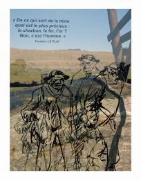 Le Mémorial des Mineurs et Métallos de la Montagne Noir a été inauguré le samedi 26 octobre 2019, il se trouve à l'entrée de la mine ouverte.